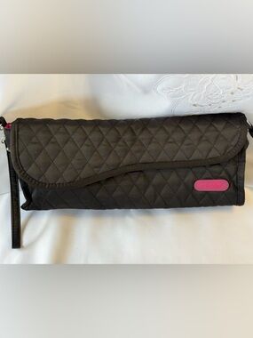 The product is a Caboodles Hot Hair Tools Clutch in black.